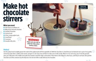 Christmas Crafts - Hot Chocolate Stirrers