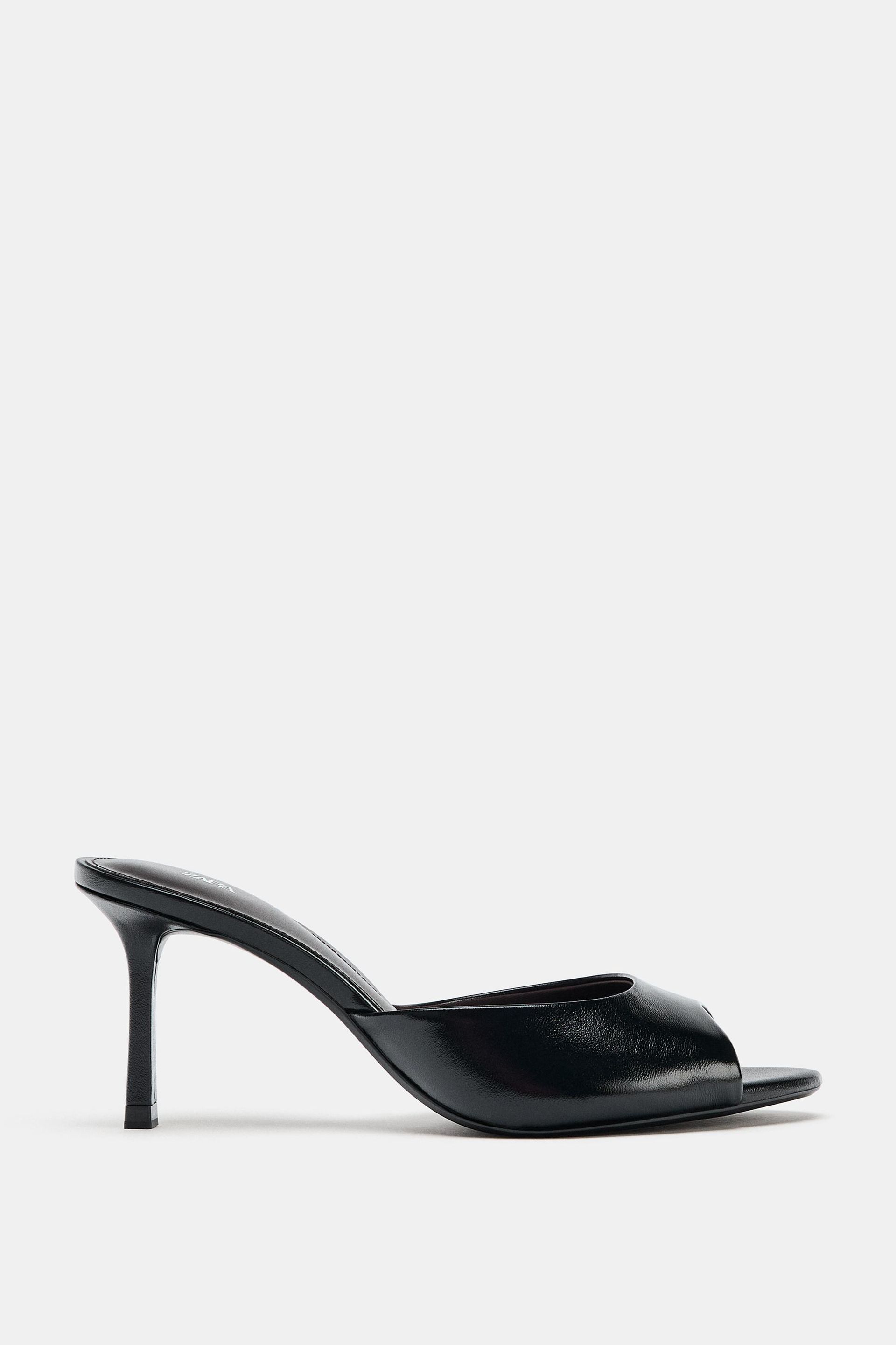 Leather Slingback Sandals