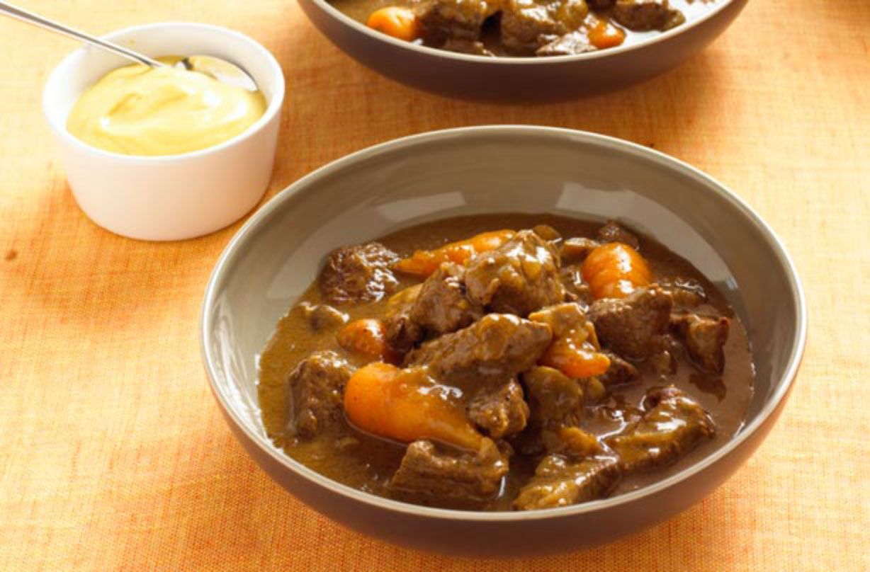 Mary Berry's hot mustard spiced beef casserole British Recipes GoodtoKnow