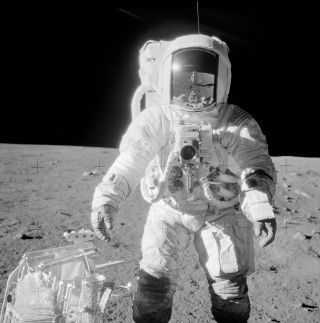 As Apollo 12 lunar module pilot, Alan Bean became the fourth man to walk on the moon in November 1969.