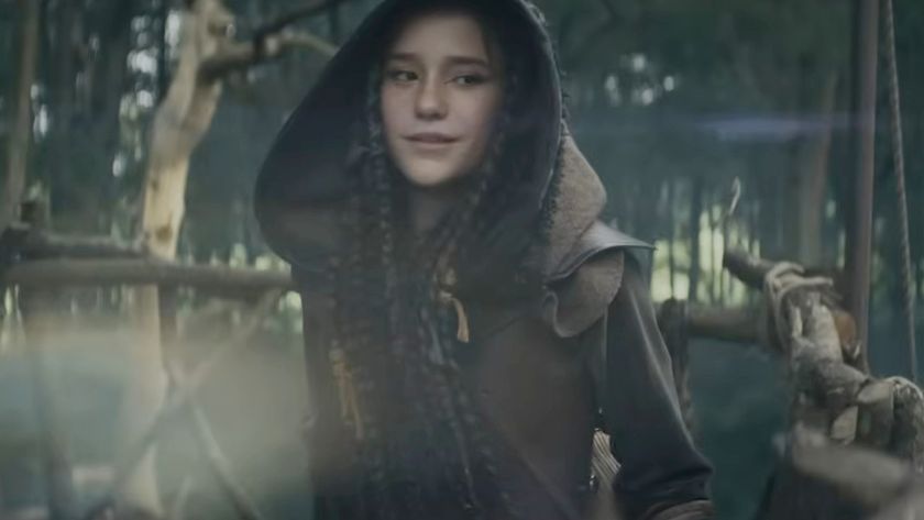 Darcey Ewart dressed as Robin Hood in Robin and the Hoods.