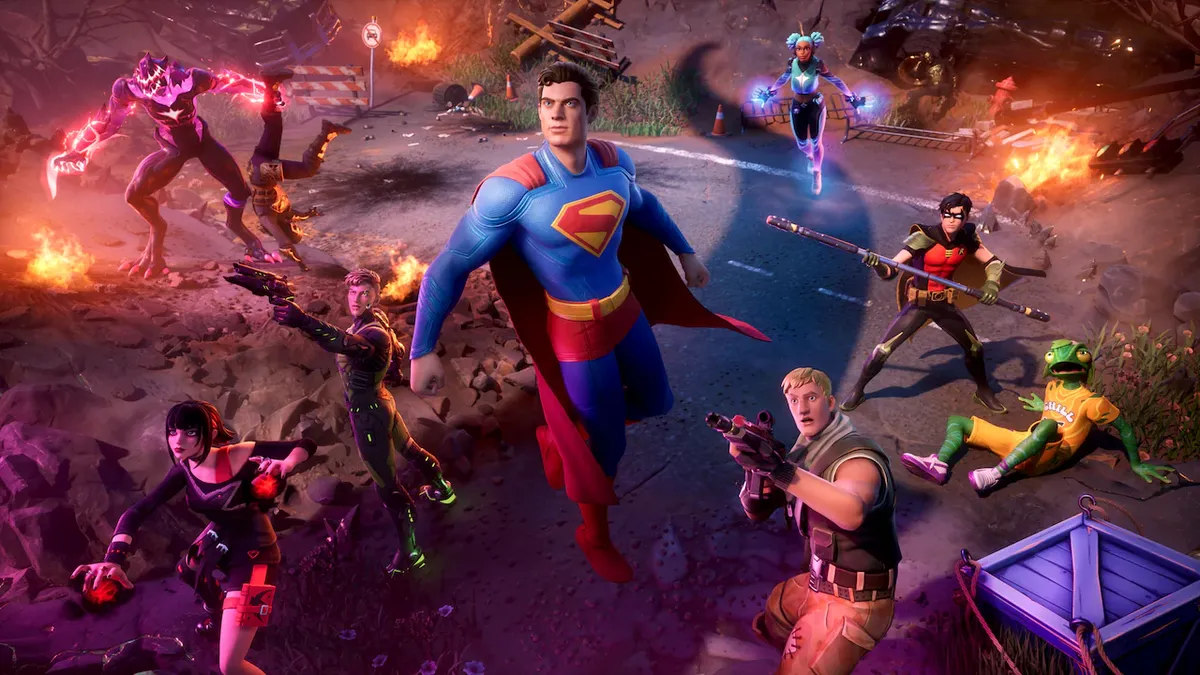 Fortnite's season finale will star Superman in special Super Showdown event next month