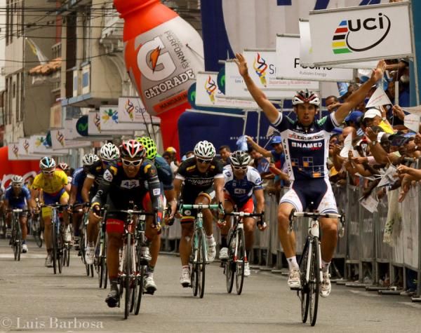 Marco Zanotti (Utensilnord Named Italia) wins stage 7 of the Vuelta a Colombia