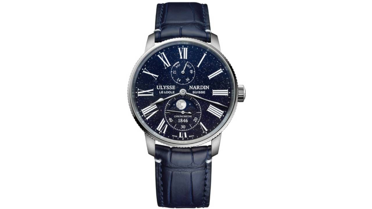 Ulysse Nardin Marine Torpilleur Moonphase Aventurine