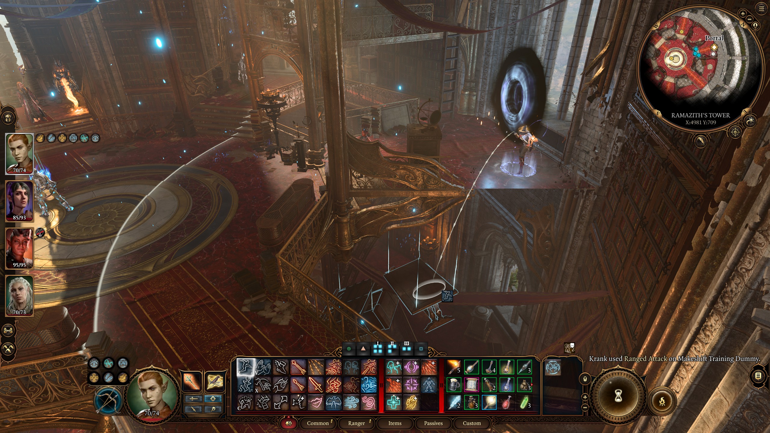 Baldur's Gate 3 Sorcerous Vault - Jumping on furniture