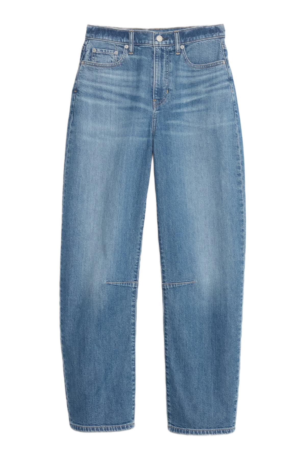 Banana Republic, High-Rise Relaxed Barrel Ankle Jean