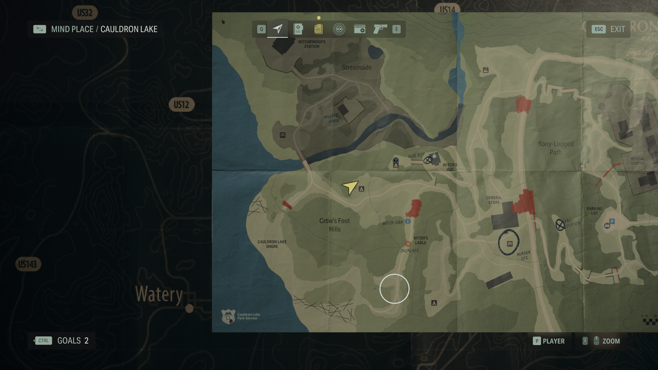 Alan Wake 2 streamside stash key