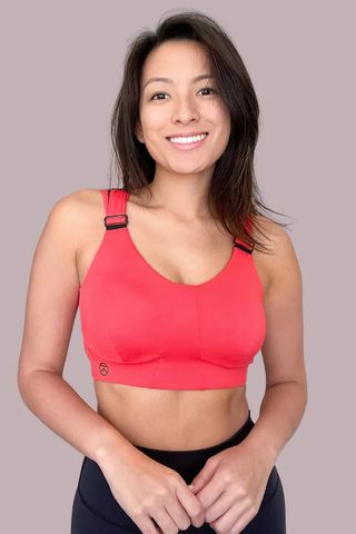 GETOUT Womens Bras No Underwire Womens Front Close Bra T Back Plus Size  Seamless Unlined Bra for Large Bust Athletic Sports Bra