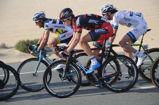 Taylor Phinney (Team BMC) made his 2013 race debut in Qatar