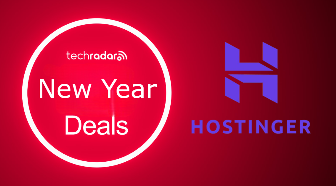 Hostinger New year deals badge