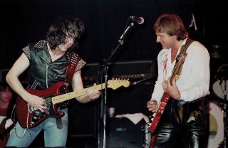 Hell bent for leather: Gary Moore with Greg Lake, December 3, 1981