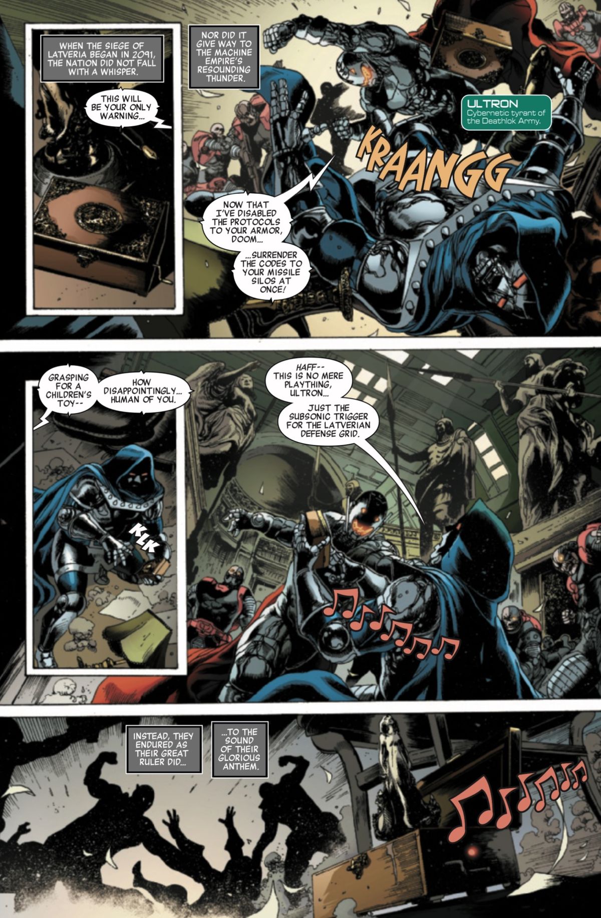 Savage Avengers #8 art