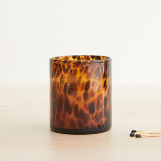 Tortoise Glass Candles in Vetiver Oud