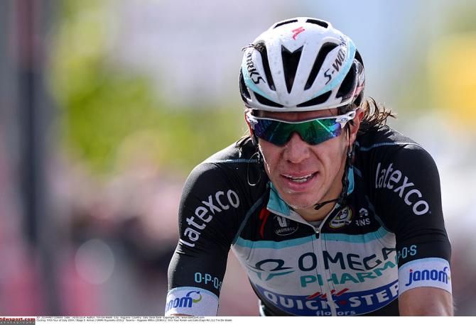 Rigoberto Uran finishes up