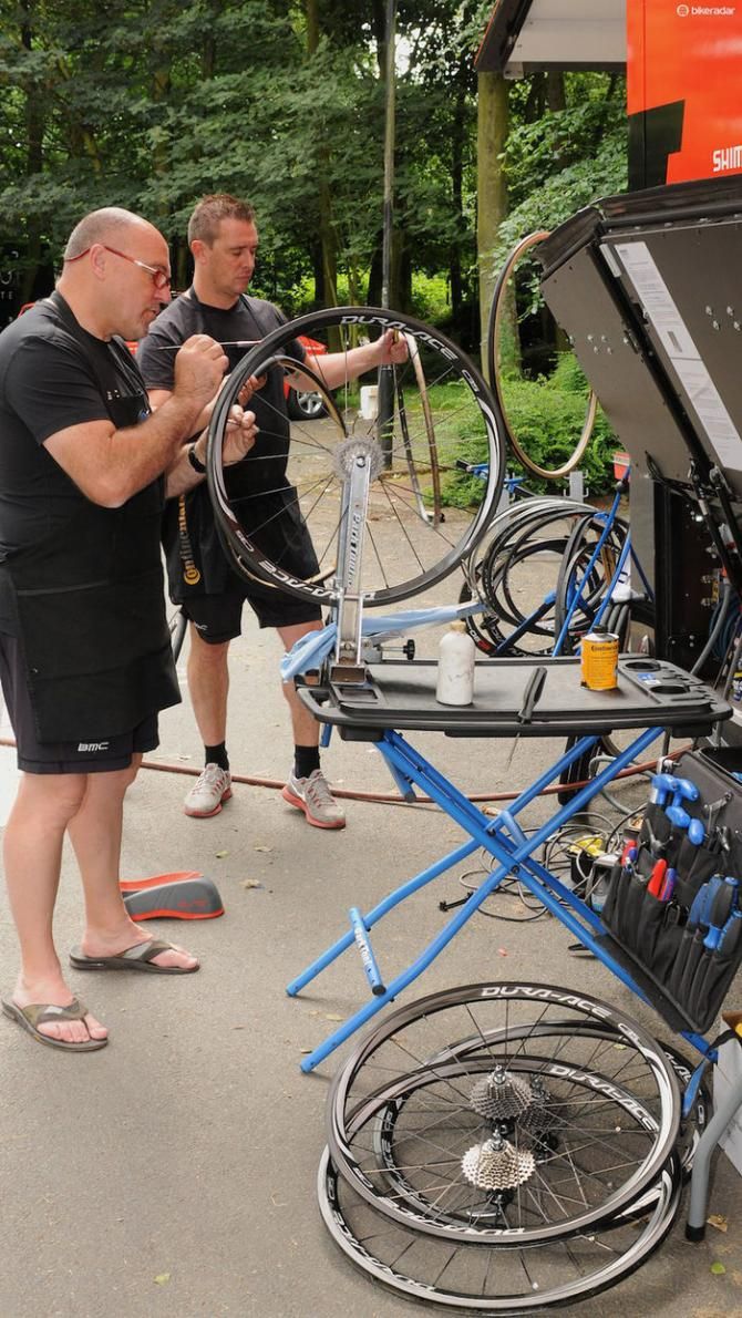 Gluing tubulars is a job best done outside in fresh air