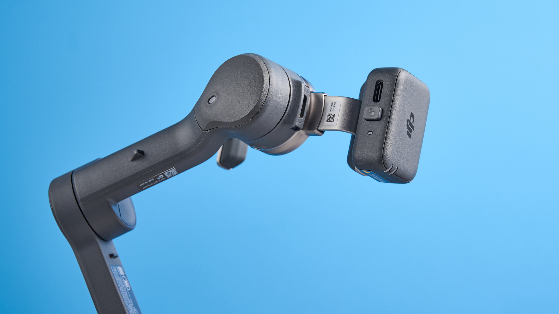 A DJI Osmo Mobile 8 pocket-sized mobile gimbal