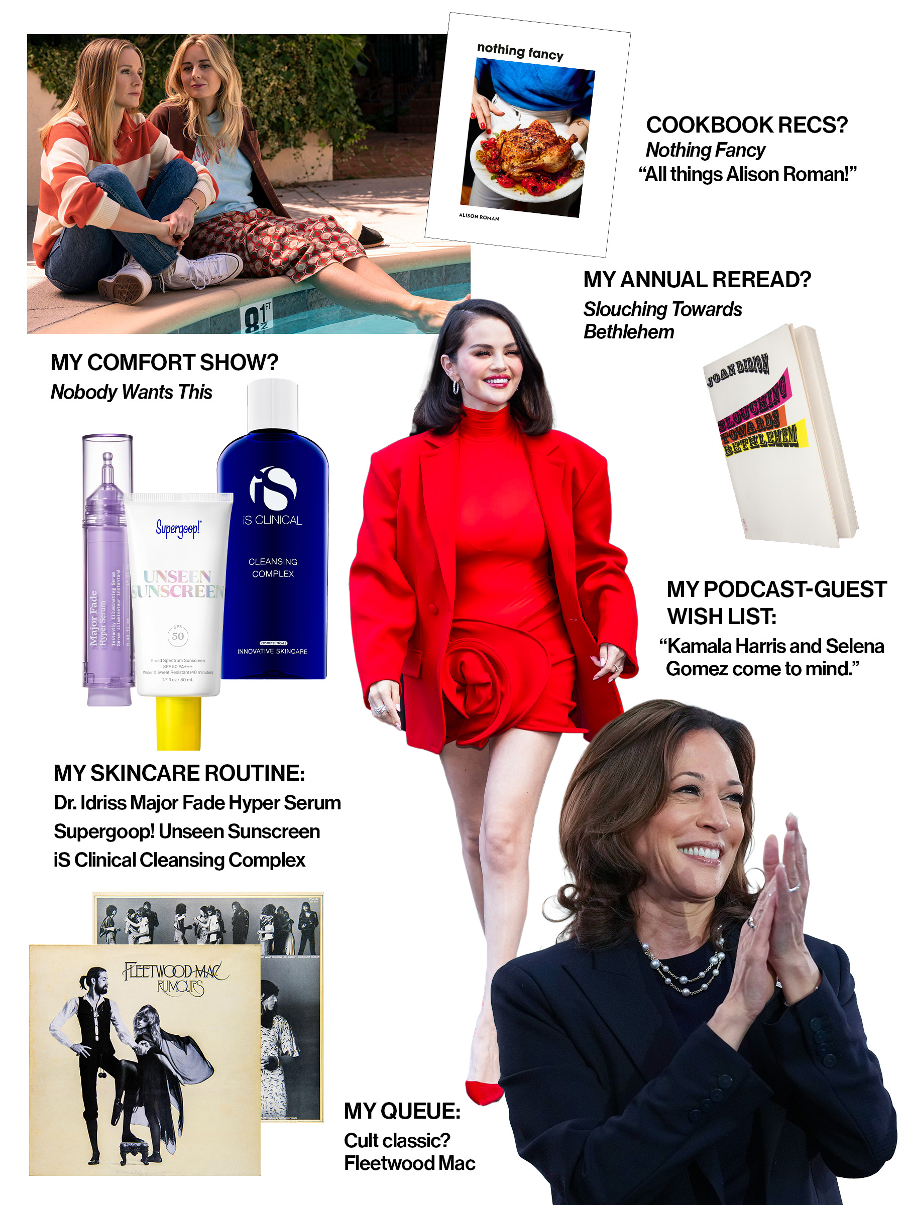 Hillary Kerr's latest read, comfort film, and skincare routine