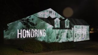 Sharp NEC projection in “Light Up The Night” at Boston's Wenham Museum
