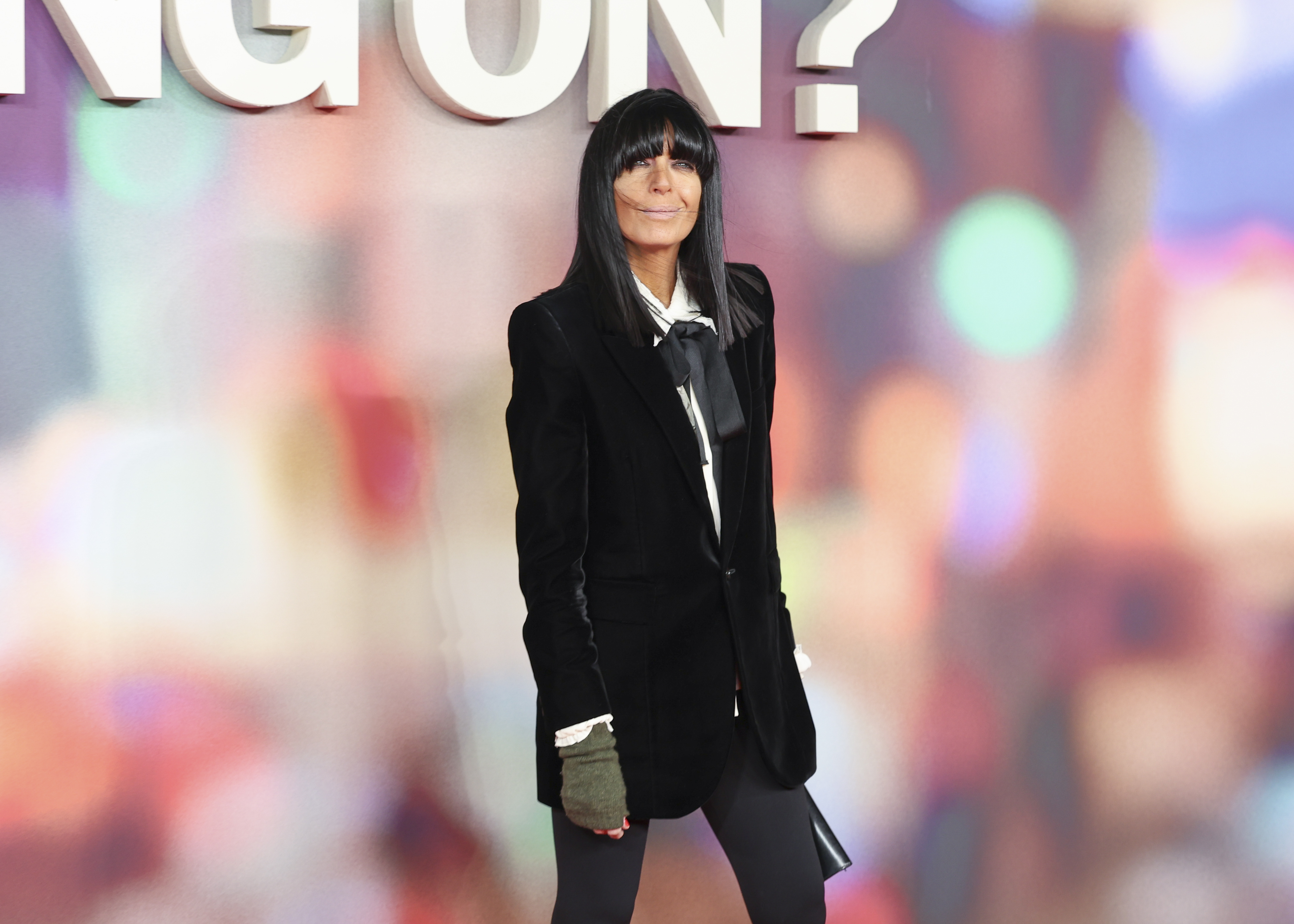 Claudia Winkleman attends the "Is This Thing On?" UK Gala Screening at Odeon Luxe West End