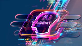 Digital background depicting innovative technologies in (AI) artificial systems, neural interfaces and internet machine learning technologies