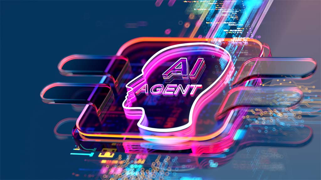 Digital background depicting innovative technologies in (AI) artificial systems, neural interfaces and internet machine learning technologies
