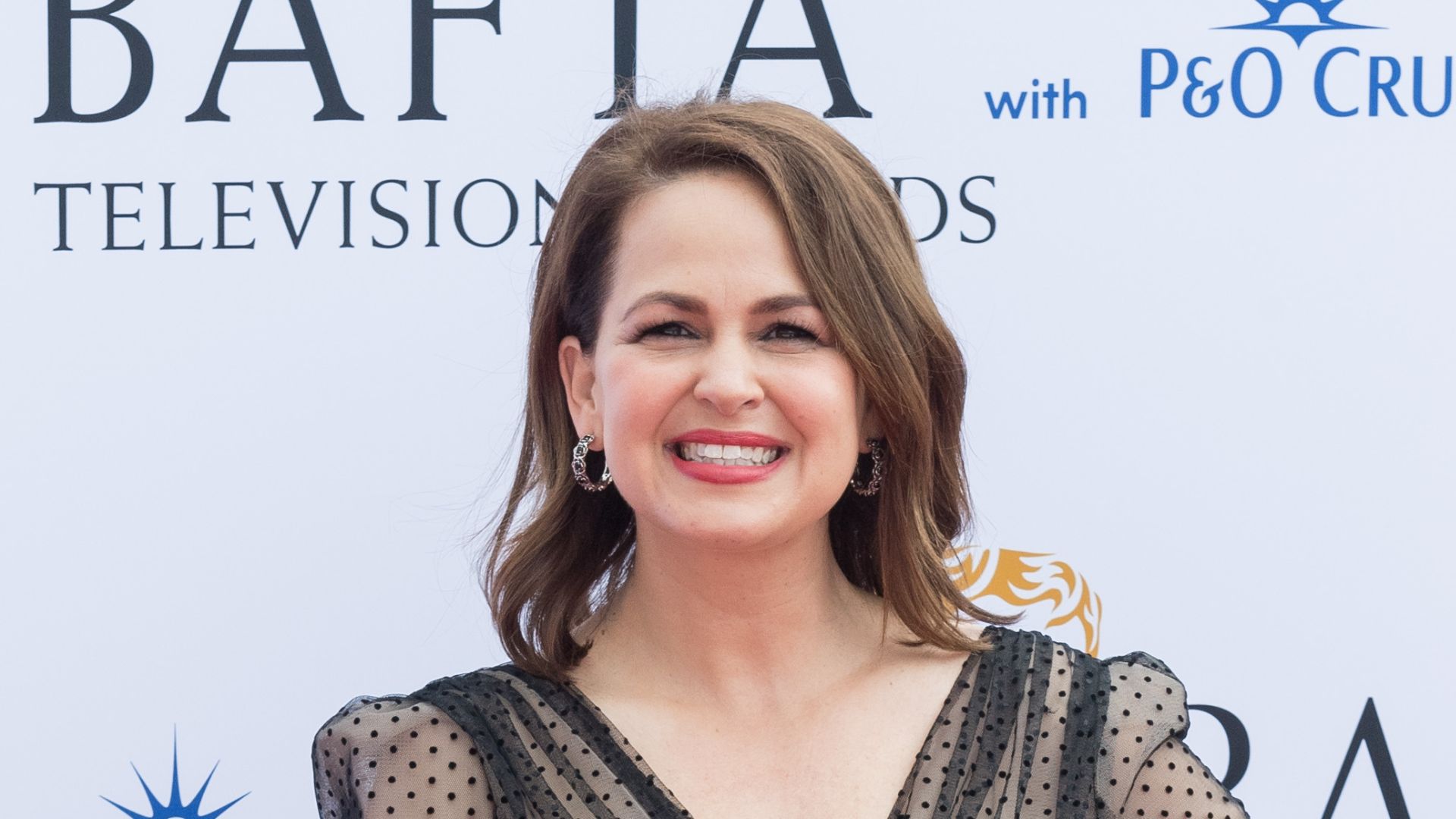 Giovanna Fletcher attends the BAFTA Television Awards with P&O Cruises at the Royal Festival Hall in London, United Kingdom on May14, 2023
