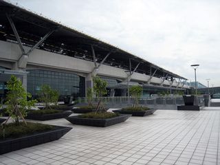 Taichung is a state-of-the-art train station.