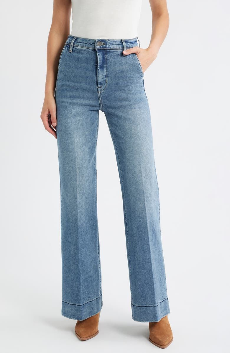 High Waist Comfort Flare Jeans