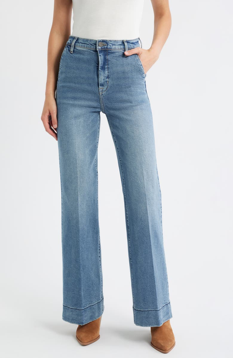 High Waist Comfort Flare Jeans
