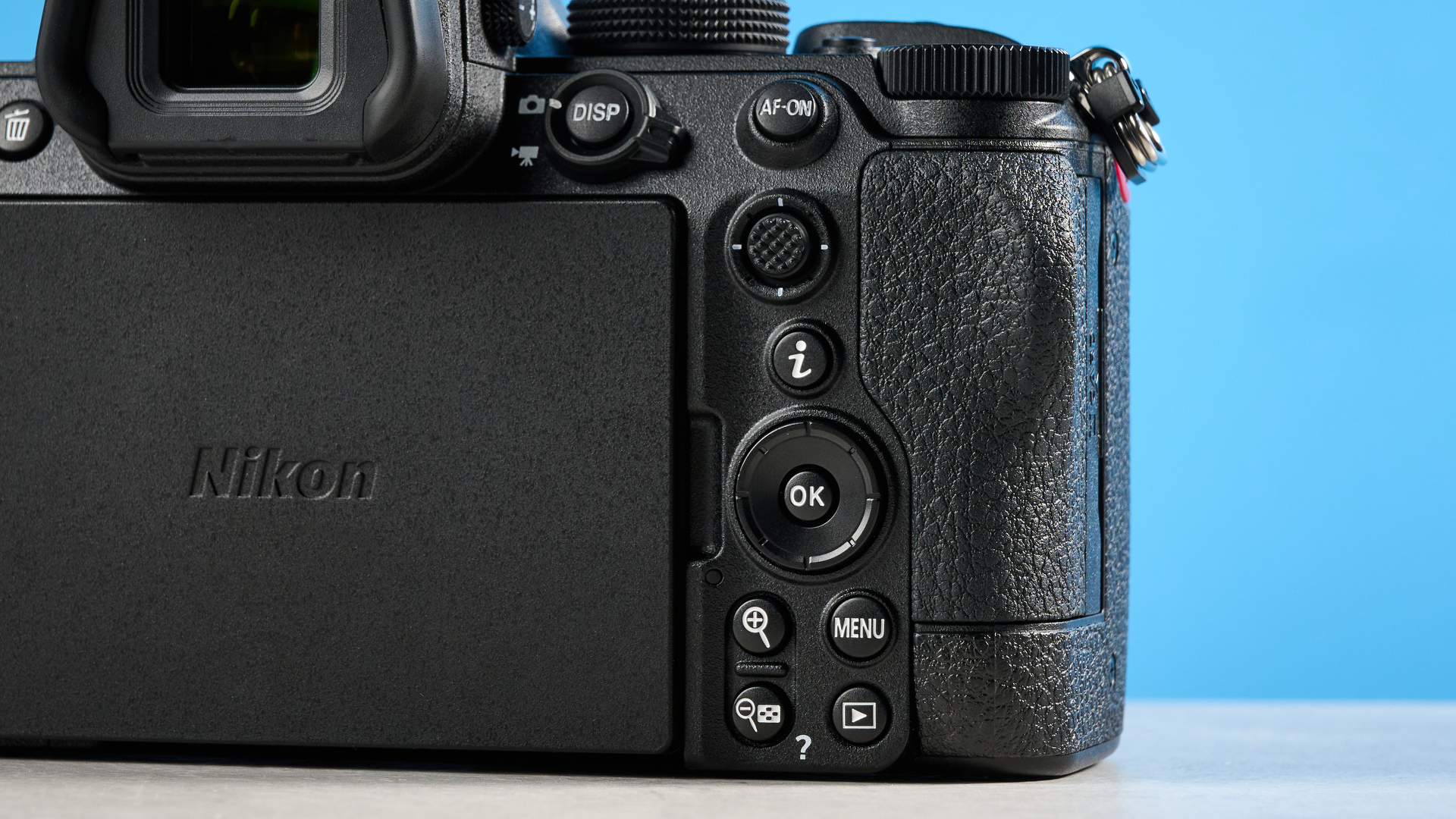 The Nikon Z5II rear panel controls