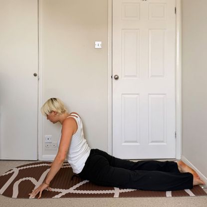 Ash S trying Pilates for desk workers