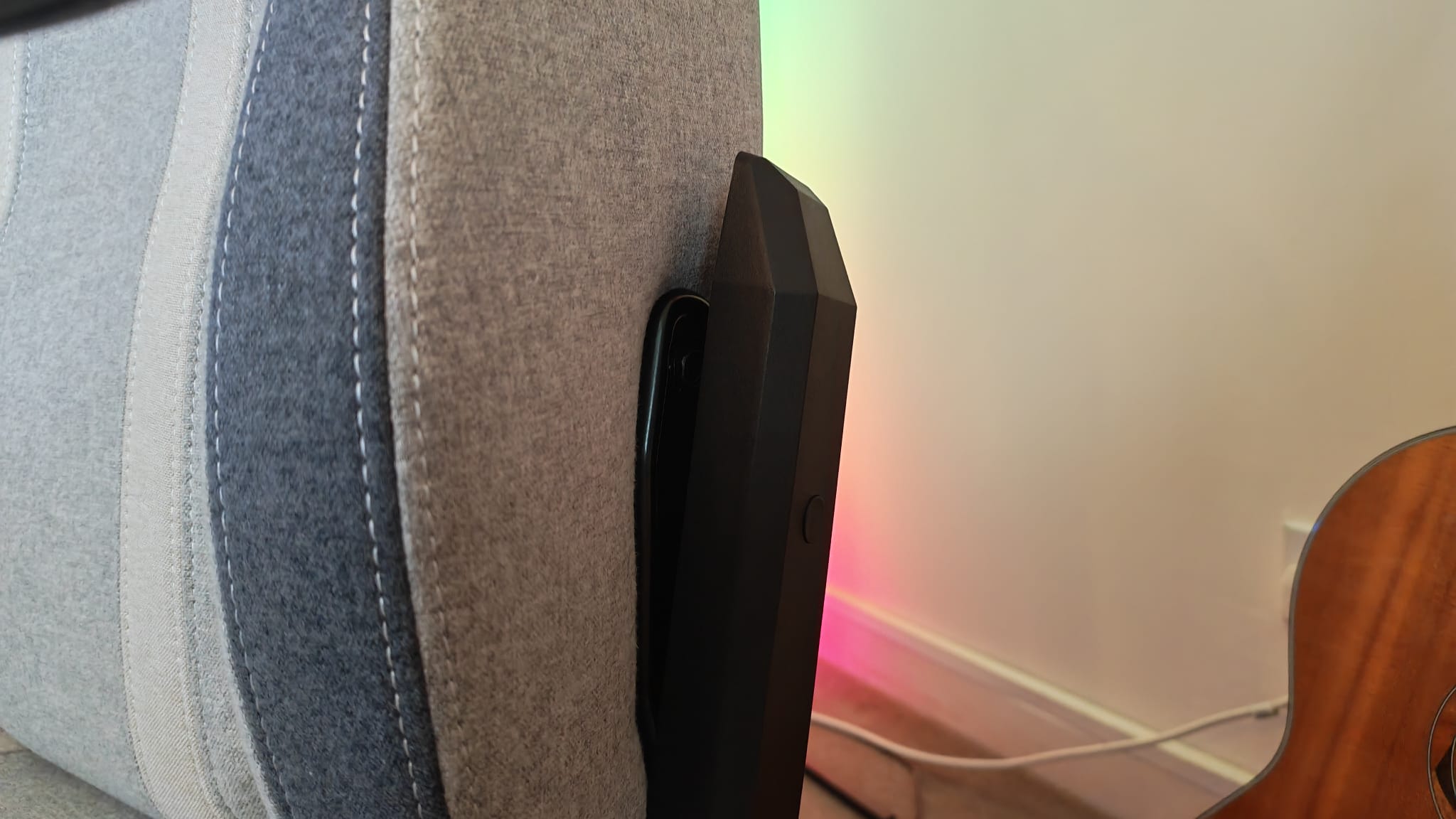 The side bracket on the Eureka Python II hanging off due to poor fixings