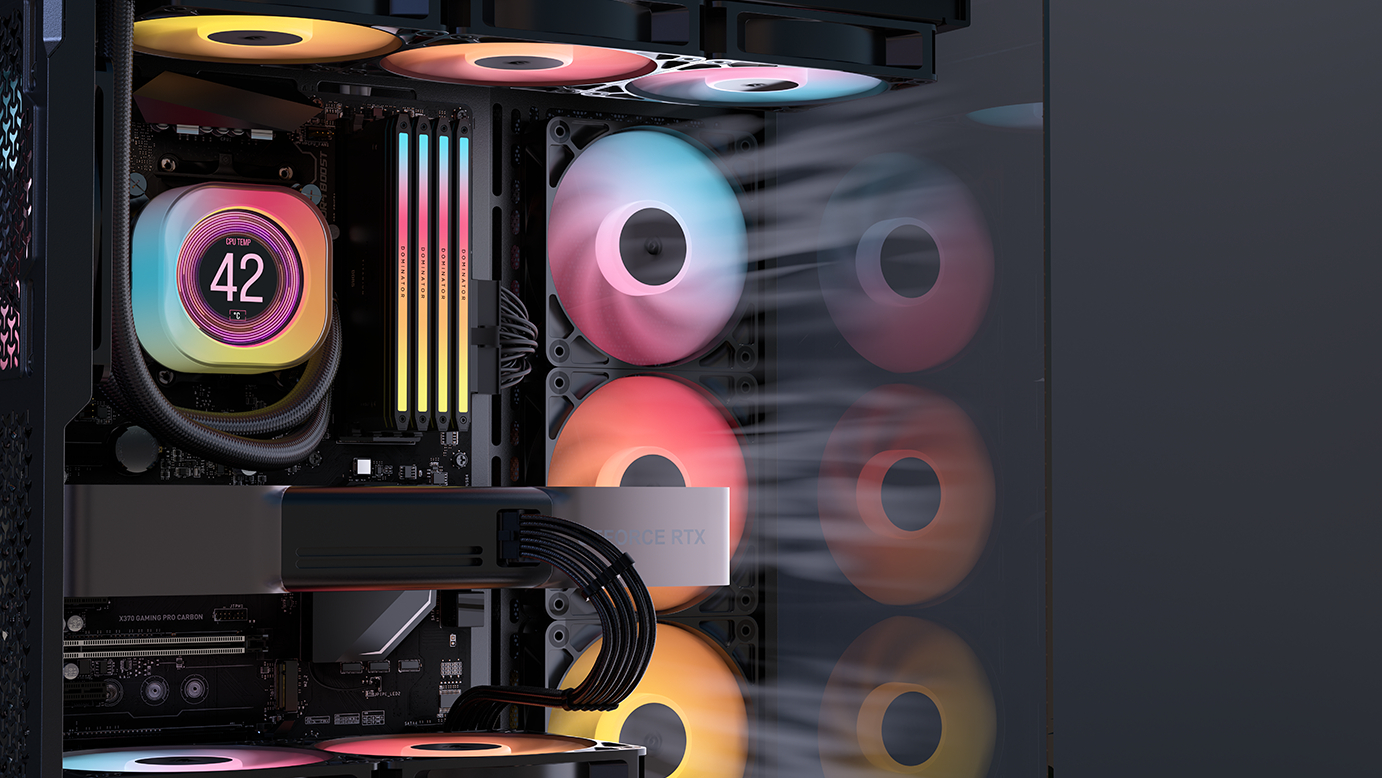 Corsair&#039;s new reverse rotor fans