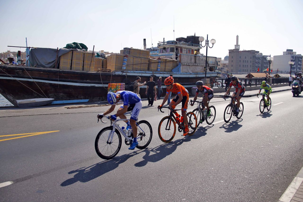 The early break on the final stage of the Dubai Tour.
