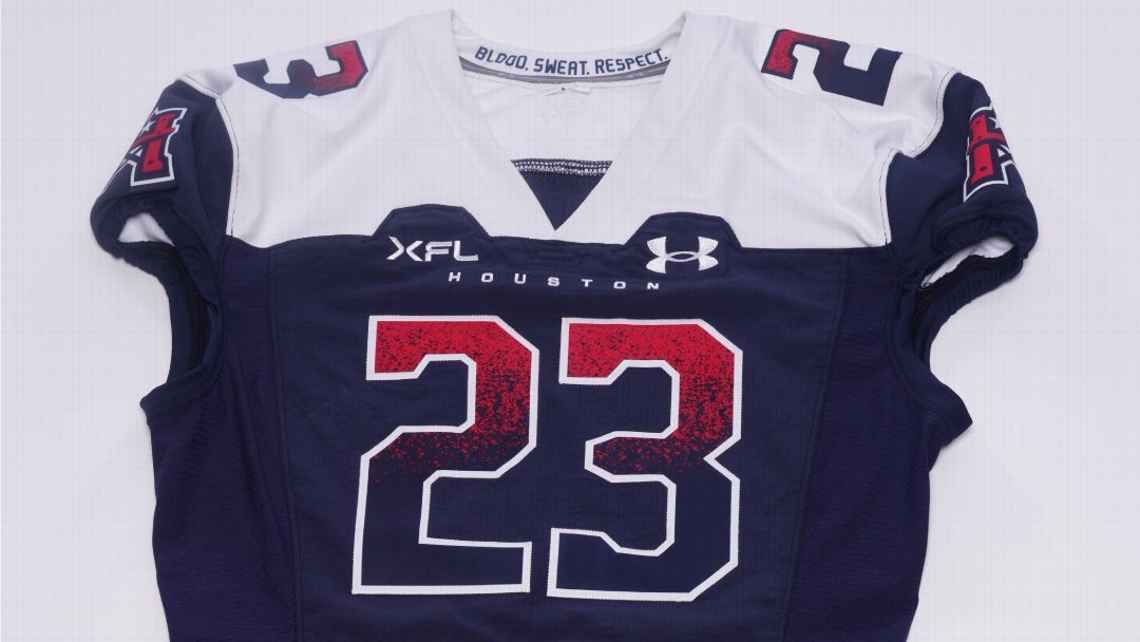 XFL Houston Roughnecks jersey