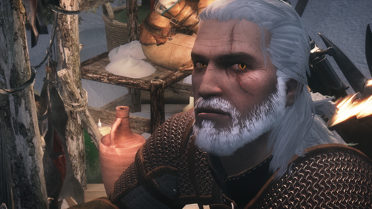 Tried alot of mods for Geralt until I finally settled on a look I