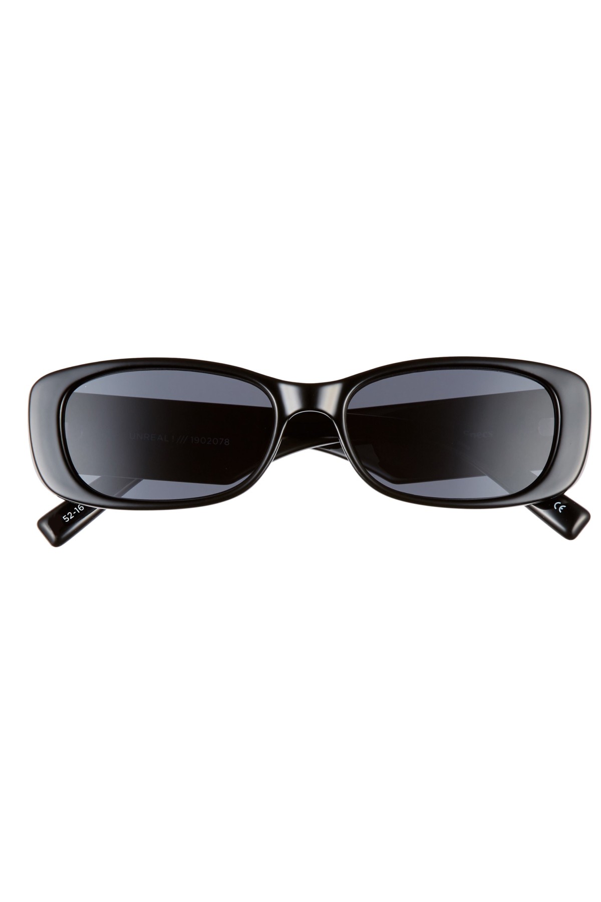 Le Specs Unreal 52mm Rectangle Sunglasses