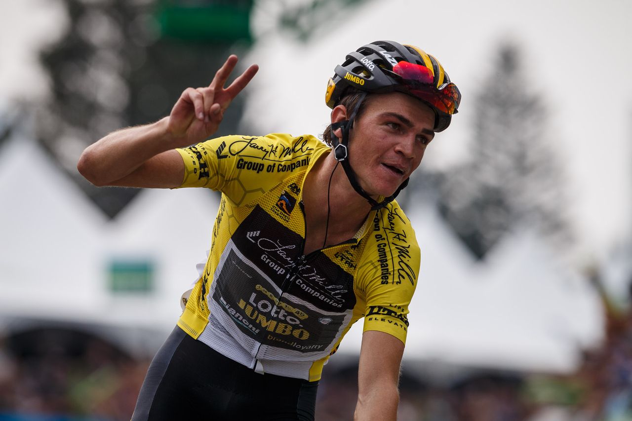 Sepp Kuss (LottoNL-Jumbo) wins his second stage of the 2018 Tour of Utah at Snowbird Resort