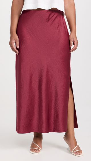 Solana Pull on Slip Maxi Skirt