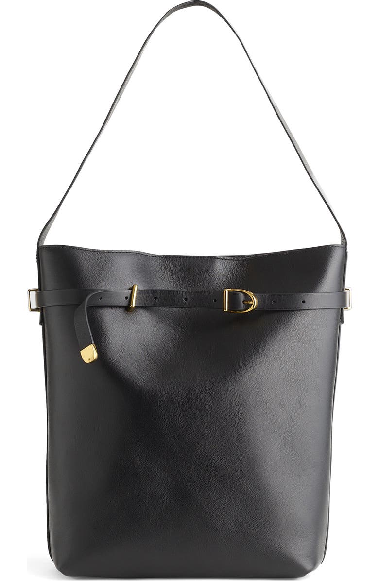 The Essential Belted Bucket Tote