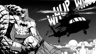 Batman: The Dark Knight Returns homage