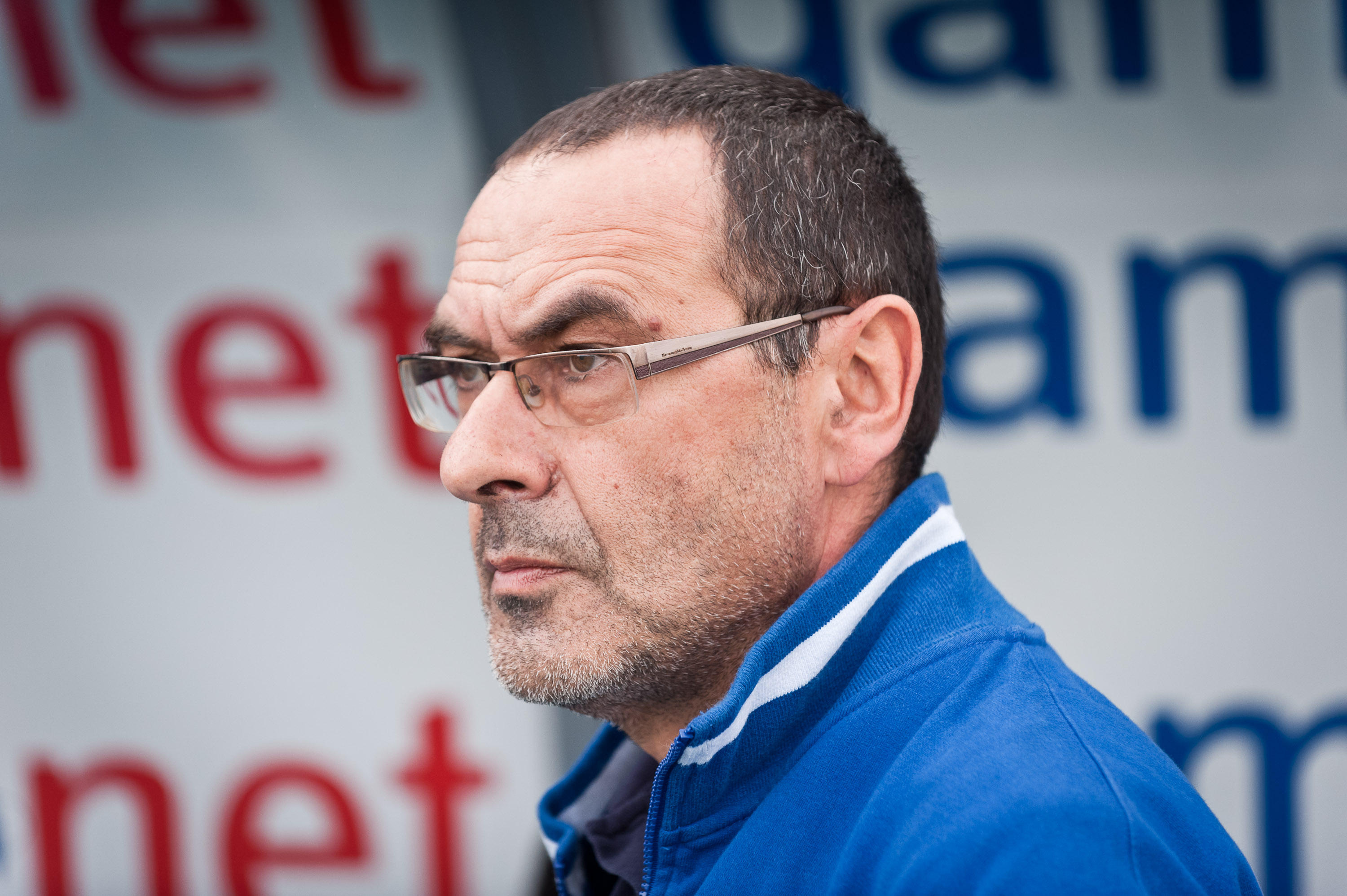 Maurizio Sarri as manager of Empoli in 2013