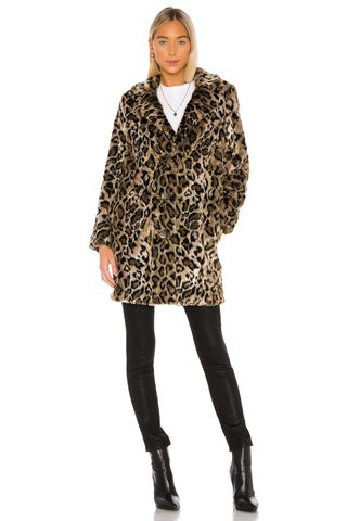 House of Harlow 1960 X REVOLVE Genn Faux Fur Coat 