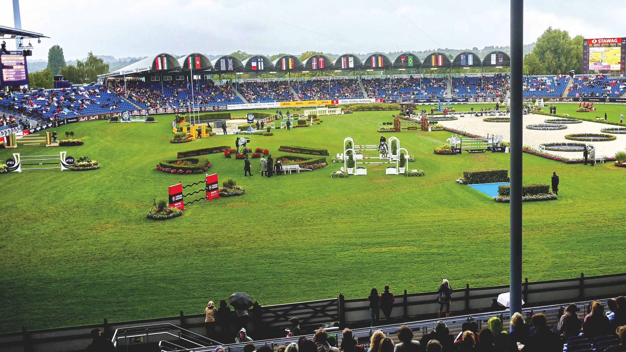 A view of the Aachen main arena