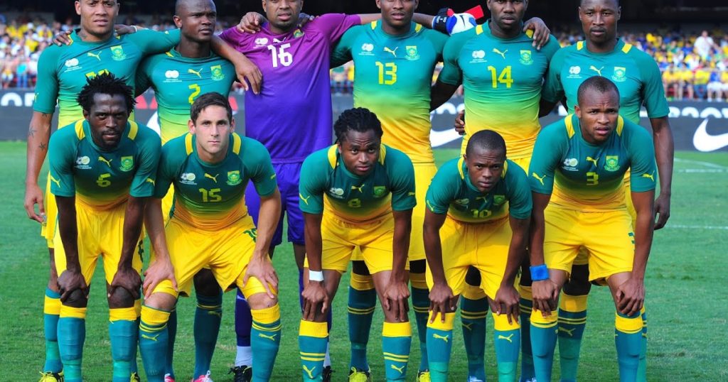 The evolution of Bafana Bafana kit | FourFourTwo