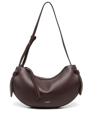 Fortune Cookie Leather Shoulder Bag