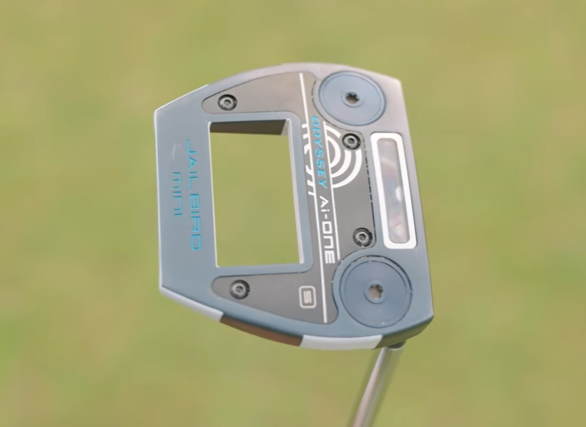 The Odyssey Ai-One Jailbird Mini putter