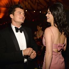 Katy Perry and Orlando Bloom attend the 2016 Golden Globe party together