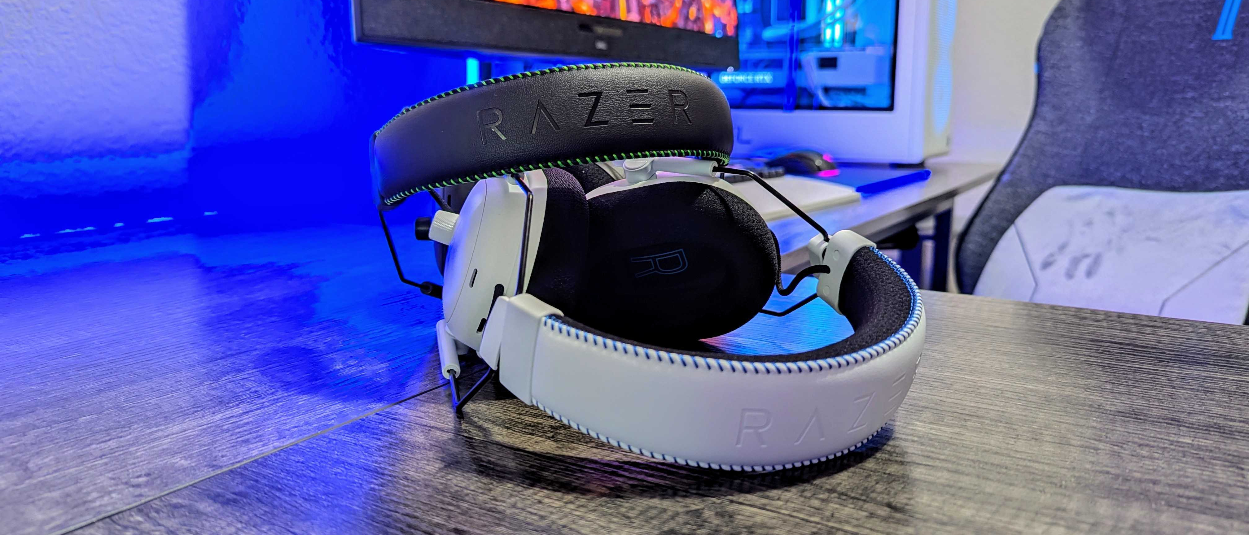 Image of the Razer BlackShark V3 Pro wireless gaming headset.