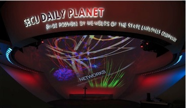 7thSense Drives Dome Projection at North Carolina Museum